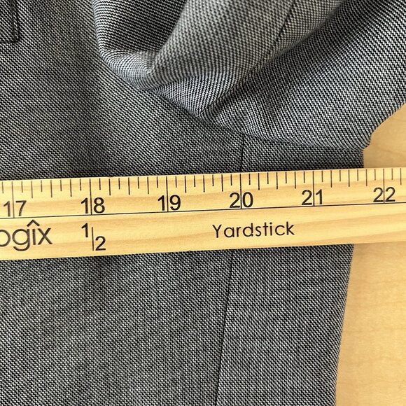 Shark Fire Men Wool Blend Grey Blazer Coat Jacket Sz 40R Two Button Single Vent - Picture 13 of 16